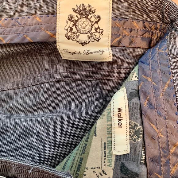 English Laundry Men's Black & Grey Patterned Pants 34x30 - Picture 4 of 8